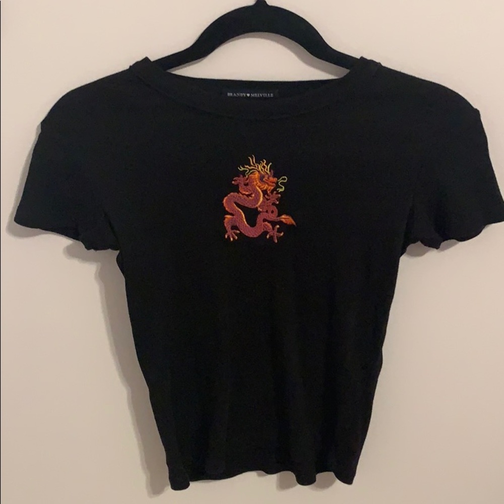 Brandy Melville dragon top